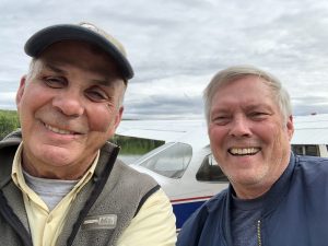 Alan and his student, Charles, after completing his A.S.E.S. certificate and CFI reinstatement